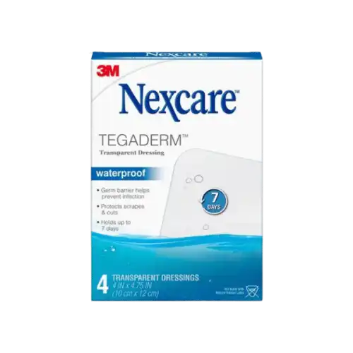 3M Nexcare Tegaderm Waterproof Transparent Dressing (10cm x 12cm) 4s