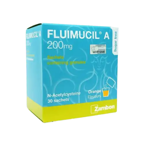 Fluimucil A 200mg Sachet 30s