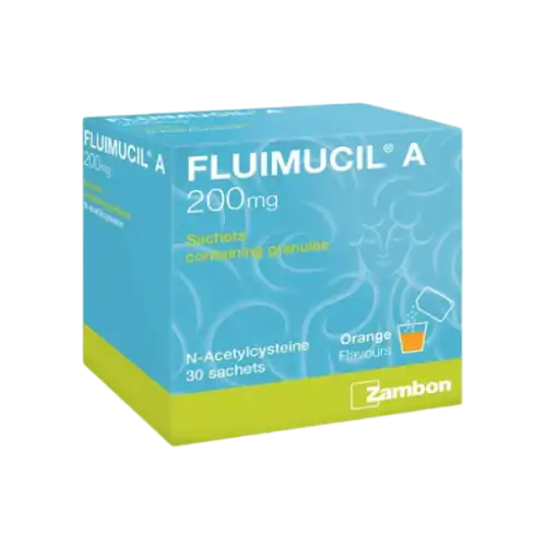 Fluimucil A 200mg Sachet 30s