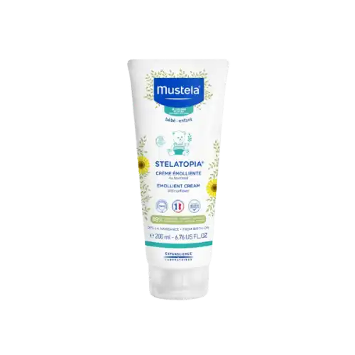 Mustela Stelatopia Emollient Cream With Sunflower (Extremerly Dry Skin / Atopic Skin) 200ml