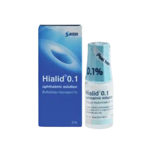 Hialid 0.1% Ophthalmic Solution 5ml