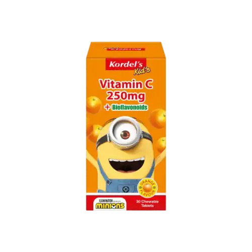Kordel's Kid's Vitamin C 250mg + Bioflavonoids Tablet 30s