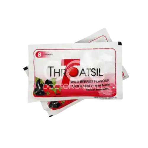 Throatsil Wild Berries Lozenges 8s (Strip)
