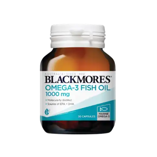 Blackmores Omega-3 Fish Oil 1000mg Capsule 30s