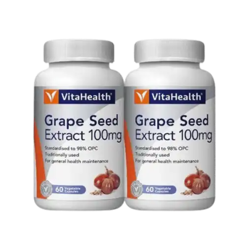 VitaHealth Grape Seed Tablet 60s x2
