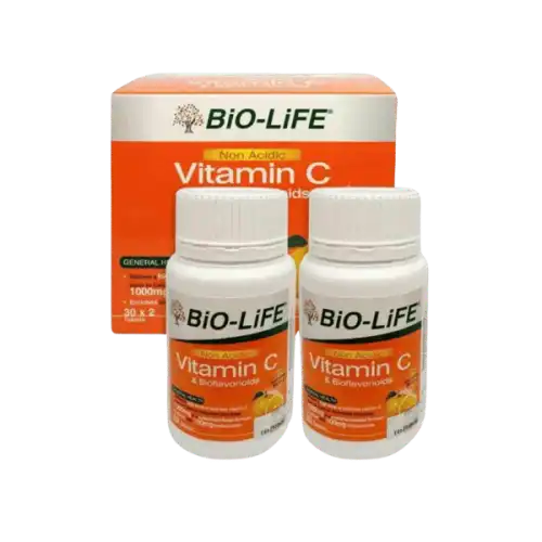 Bio-Life Non-Acidic Vit C 2x90's