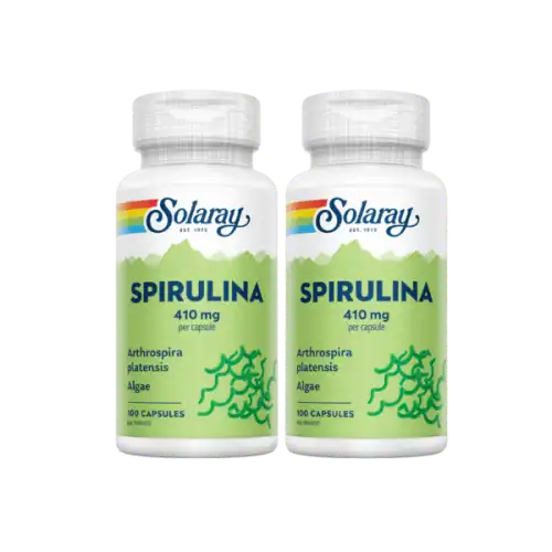 Solaray Spirulina Capsule 100s x2