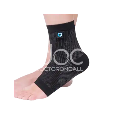 Grace Care Ankle Support Black 1s Small