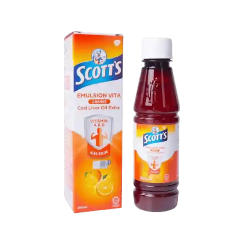 Scott's Emulsion Orange 400ml x2