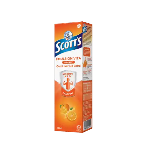 Scott's Emulsion Orange 400ml x2