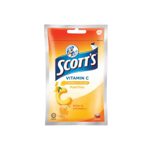 Scott's Vitamin C Pastille 15s Mixed Berries