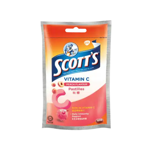 Scott's Vitamin C Pastille 15s Mixed Berries
