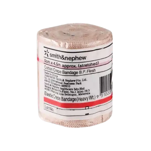 Smith & Nephew Elastic Crepe Bandage (Heavy Weight) 5cm x 4.5m