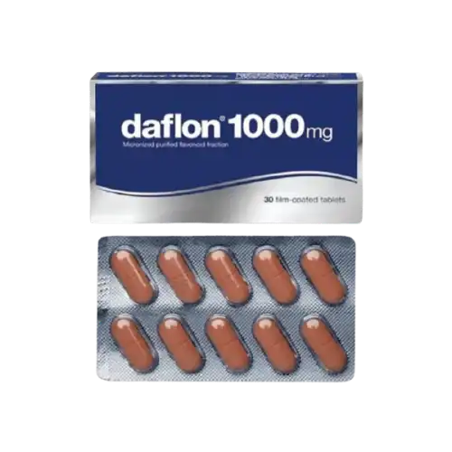 Daflon (Diosmin + Hesperidin) 1000mg Tablet 30s