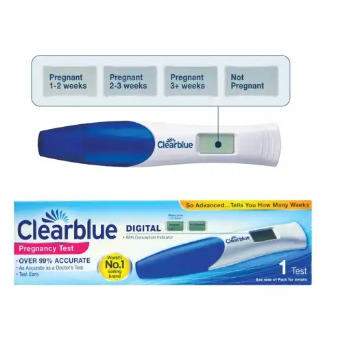 Clearblue Digital Pregnancy Test With Weeks Indicator 1 Unit