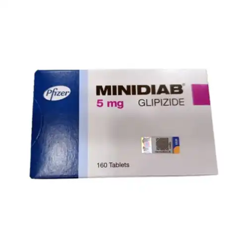 Minidiab (Glipizide) 5mg Tablet 160s
