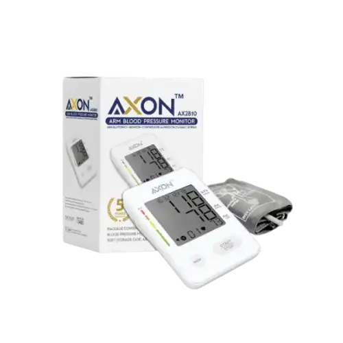 Axon Arm BP Monitor With AC Adaptor (AX2810) 1 Unit