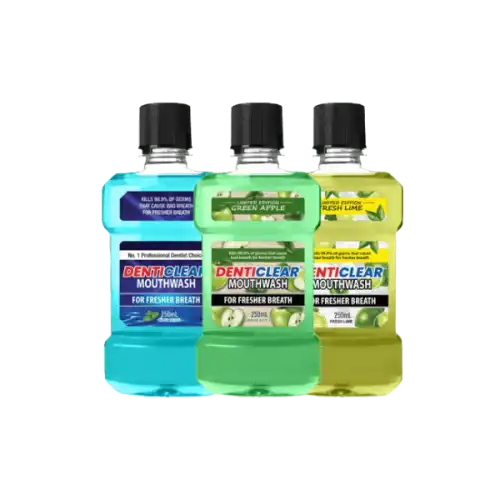 Denticlear Mouthwash 250ml Cool Mint