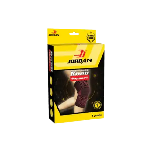 Jordan Fir Tourmaline Knee Support JKS-004 (1 Pair) Free Size
