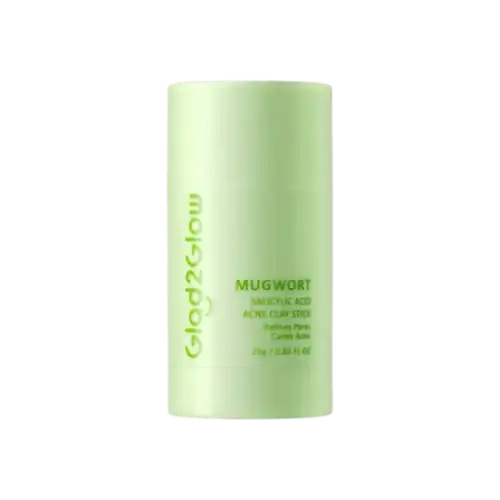 Glad2Glow Mugwort Salicylic Acid Acne Clay Stick 25g