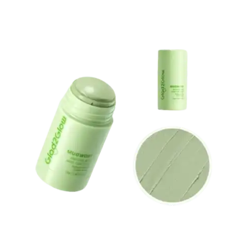 Glad2Glow Mugwort Salicylic Acid Acne Clay Stick 25g