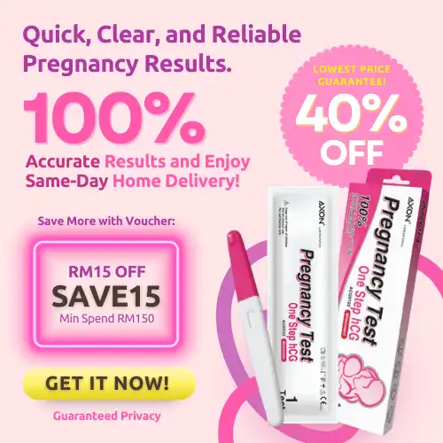 Axon Pregnancy Test One Step HCG ACG0122 (Midstream) 1s