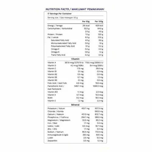 JH Nutrition Enersure (Vanilla) - Daily Complete Nutrition 850gm