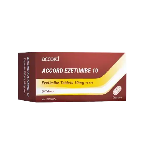 Accord Ezetimibe 10mg Tablet 30s