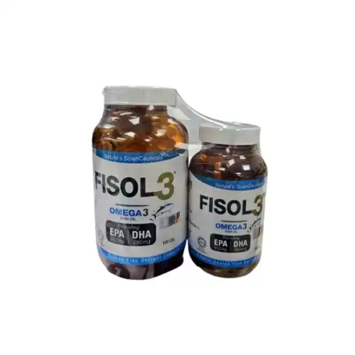 Fisol 3 Omega 3 Fish Oil Capsule 100s