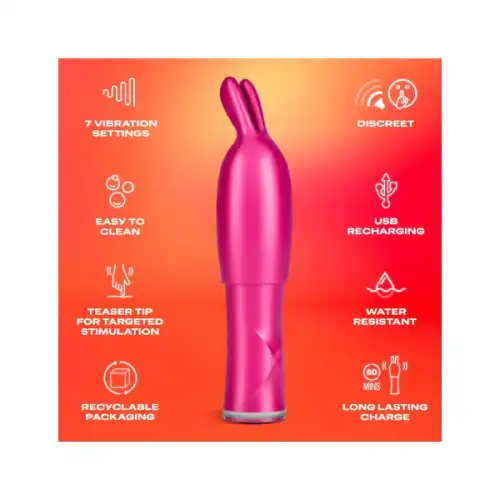 Durex Play 2 in 1 Vibrator & Teaser Tip 1s