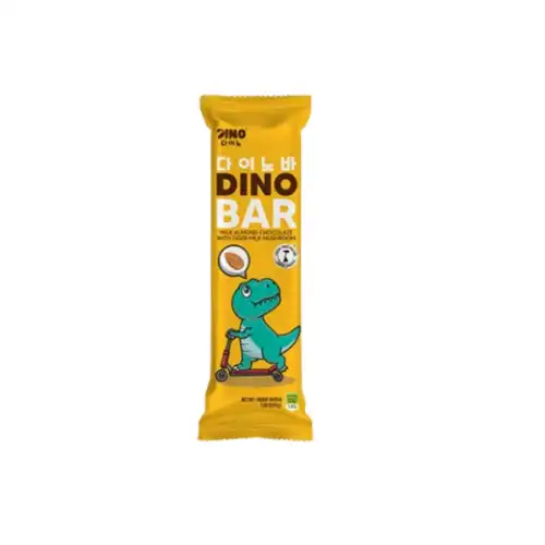 Dino Bar With Tiger Milk Mushroom 45g (24s) Milk Choco