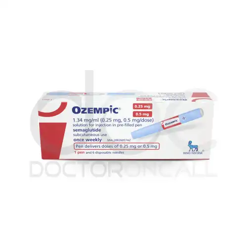 Ozempic (Semaglutide) 1.34mg/ml (0.25mg, 0.5mg/dose) Pre-filled Pen 1 Pen
