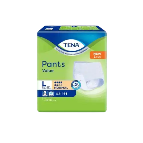 TENA Pant Value Adult Diaper 10s (M)