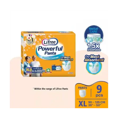 LiFree Powerful Slim Pants Adult Diaper (Regular Pack) 11s (M)