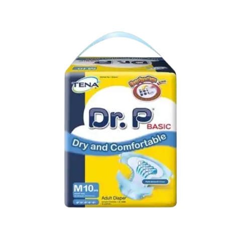 Dr.P Basic Adult Diaper 10s (M)
