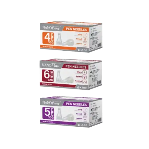 Nanofine Pen Needles 100s 4mm