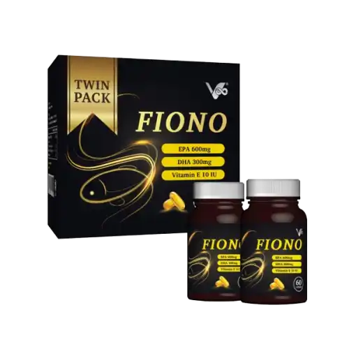 V-Infinity Fiono 1200mg With Vitamin E Softgels 60s