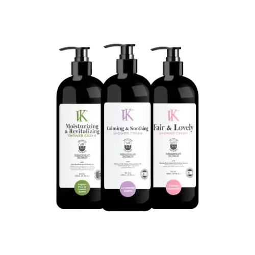 VK Shower Cream 1000ml Moisturizing & Reutalizing