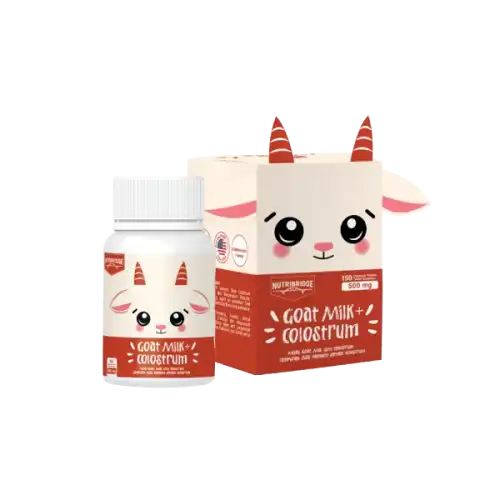 Nutribridge Goat Milk+Colostrum 500mg Chewable Tablet 150s