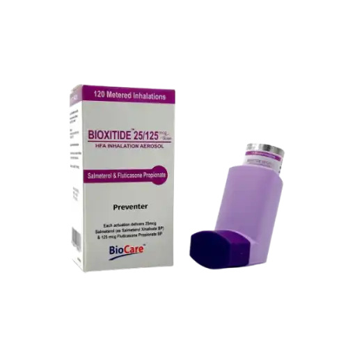 Bioxitide 25/125mcg HFA Inhalation Aerosol 120 doses
