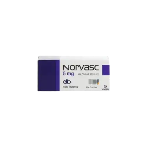 Norvasc (Amlodipine) 5mg Tablet 100s (Box)