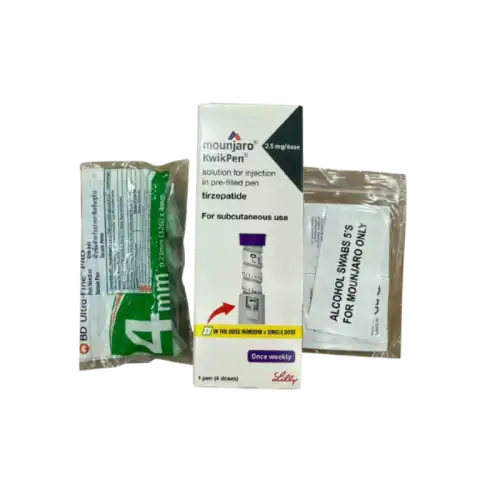 Mounjaro (Tirzepatide) 2.5mg/dose KwikPen Solution for injection in pre-filled pen 1 pen