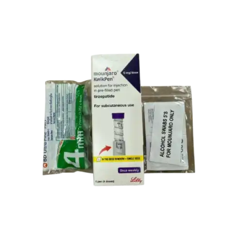 Mounjaro (Tirzepatide) 5mg/dose KwikPen Solution for injection in pre-filled pen 1 Pen
