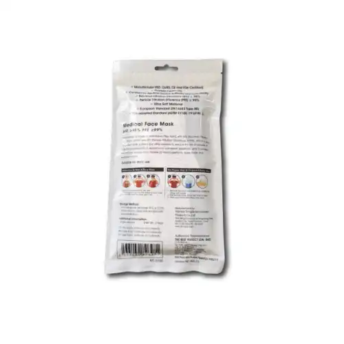 Nine Care 3Ply Face Mask Adult 10s Airy Blue