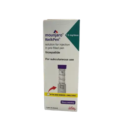 Mounjaro (Tirzepatide) 7.5mg/dose KwikPen Solution for Injection in Pre-filled Pen 1 Pen