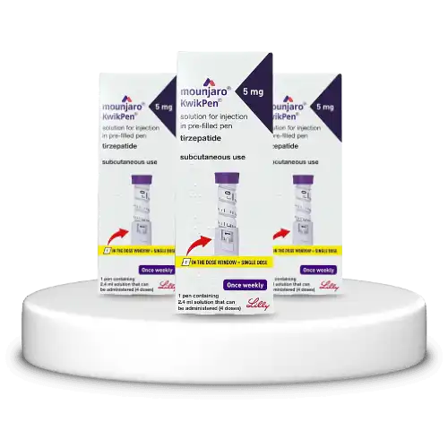 Mounjaro (Tirzepatide) 5mg/dose KwikPen Solution for injection in pre-filled pen 1 Pen