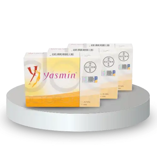 Yasmin (Drospirenone + Ethinylestradiol) Tablet  21s (Box)