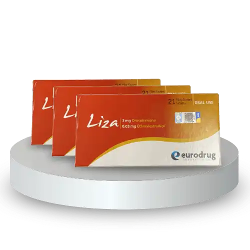 Liza (Drospirenone + Ethinylestradiol) 30mcg/3mg Tablet 21s (Strip)