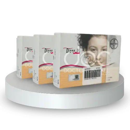 Diane-35 (Cyproterone + Ethinylestradiol) Tablet 21s (Box)