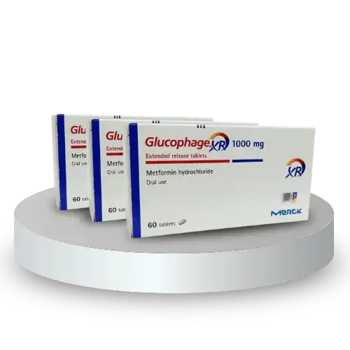 Glucophage XR (Metformin) 1000mg Tablet 10s (strip)